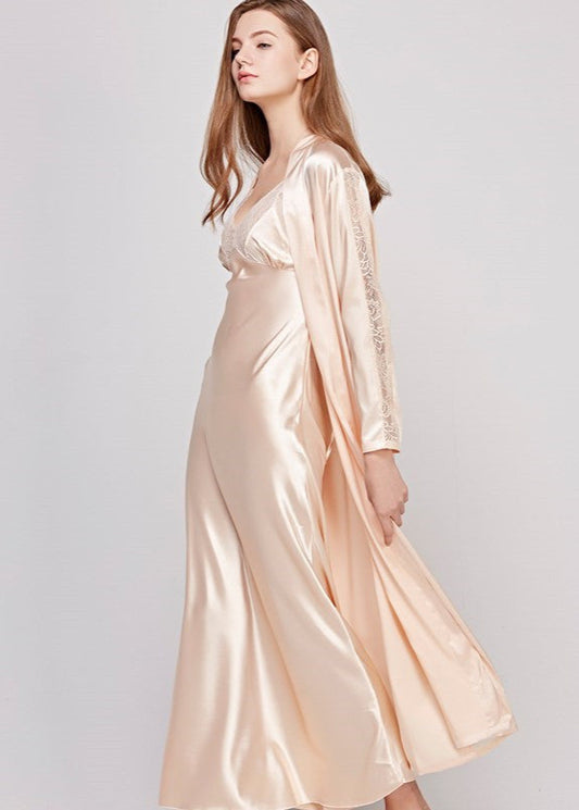 Pyjama Satiné 2 Pièces Élégant