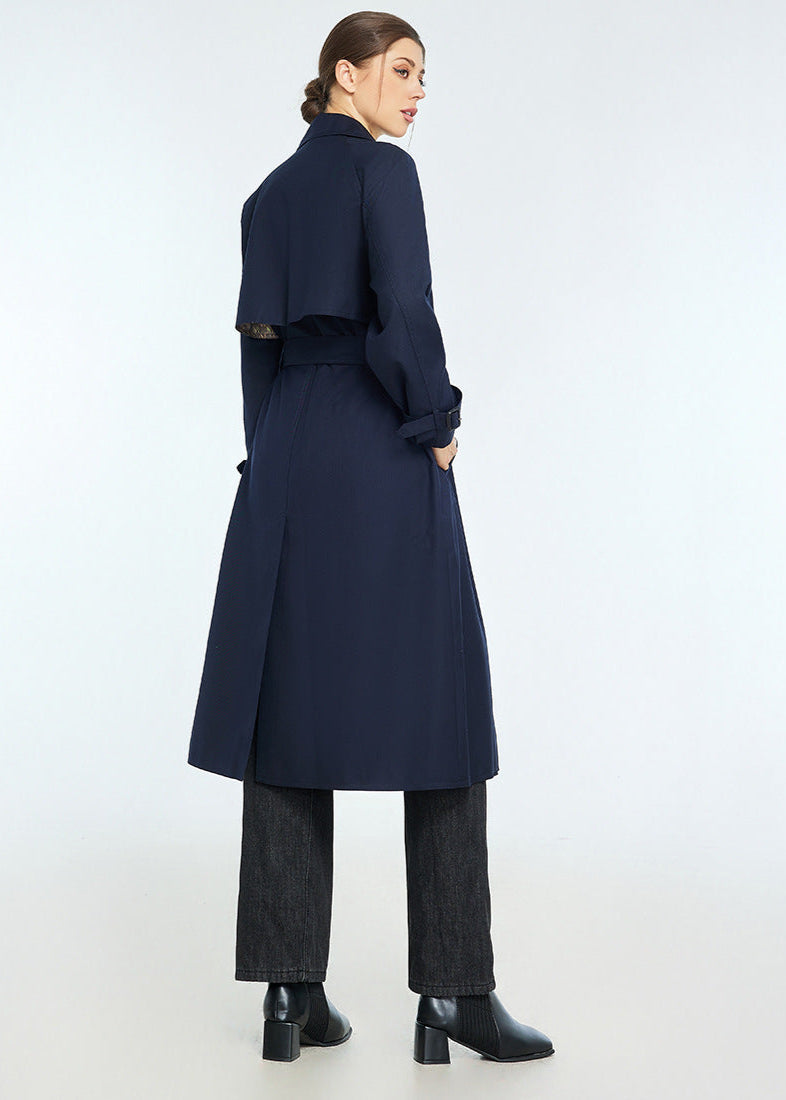 Trench femme mi-long élégant