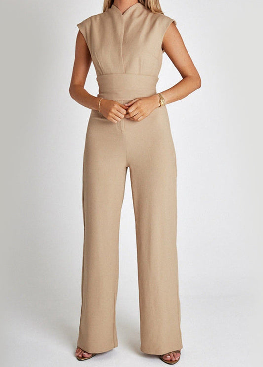 Combinaison Élégante Sans Manches