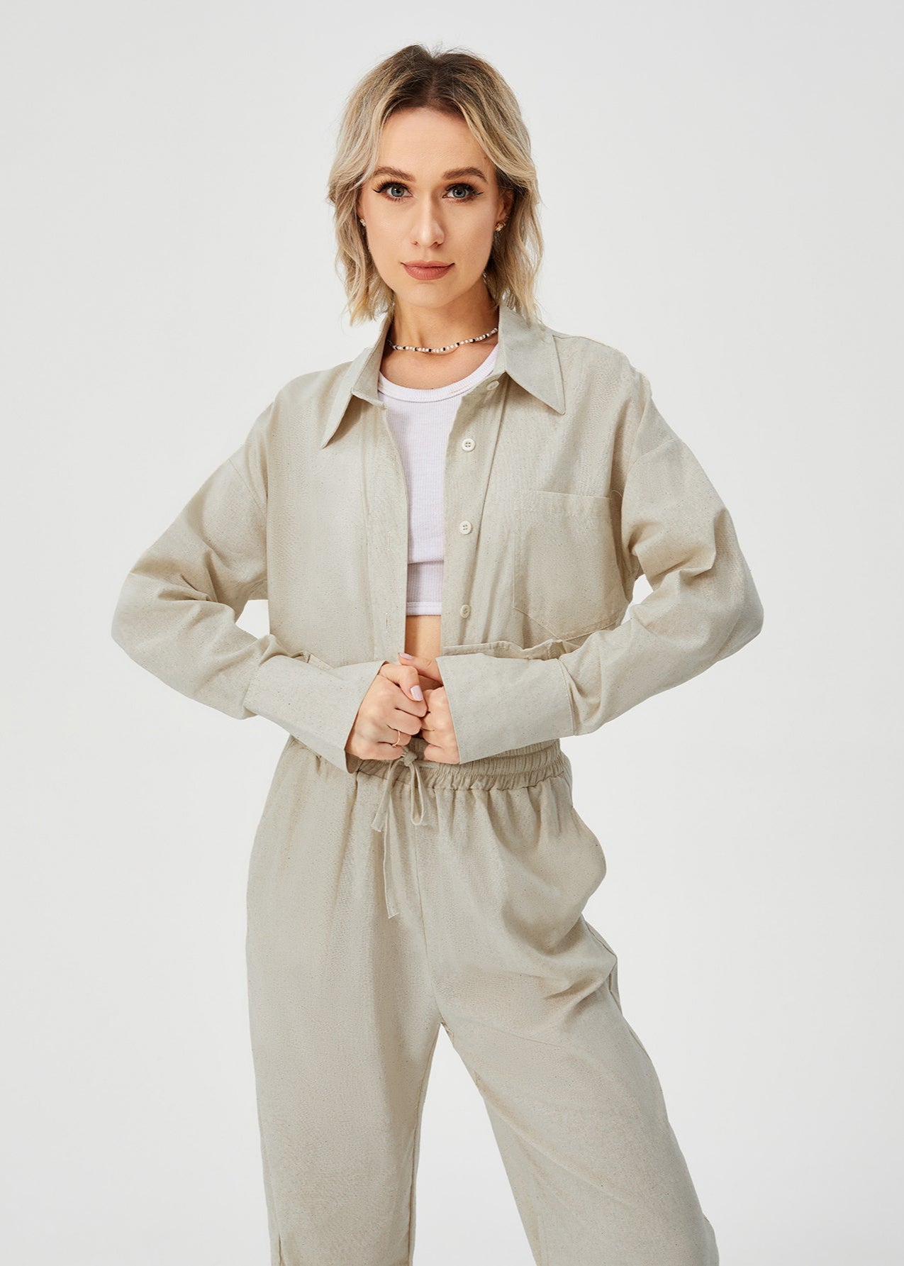 Ensemble deux pièces femme élégant