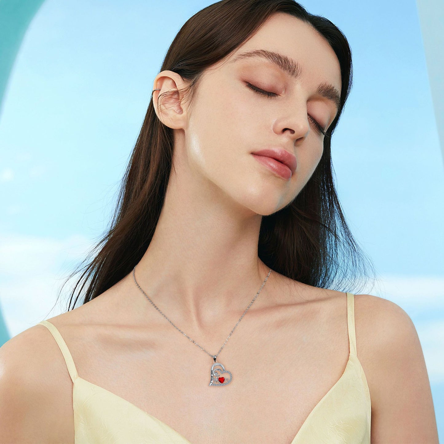 Collier Pendentif Maman Cadeau Précieux