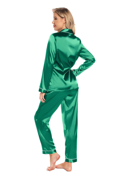 Ensemble pyjama satiné luxueux