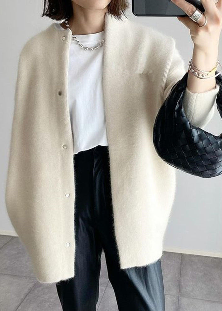Cardigan tricoté boutonné coupe ajustée