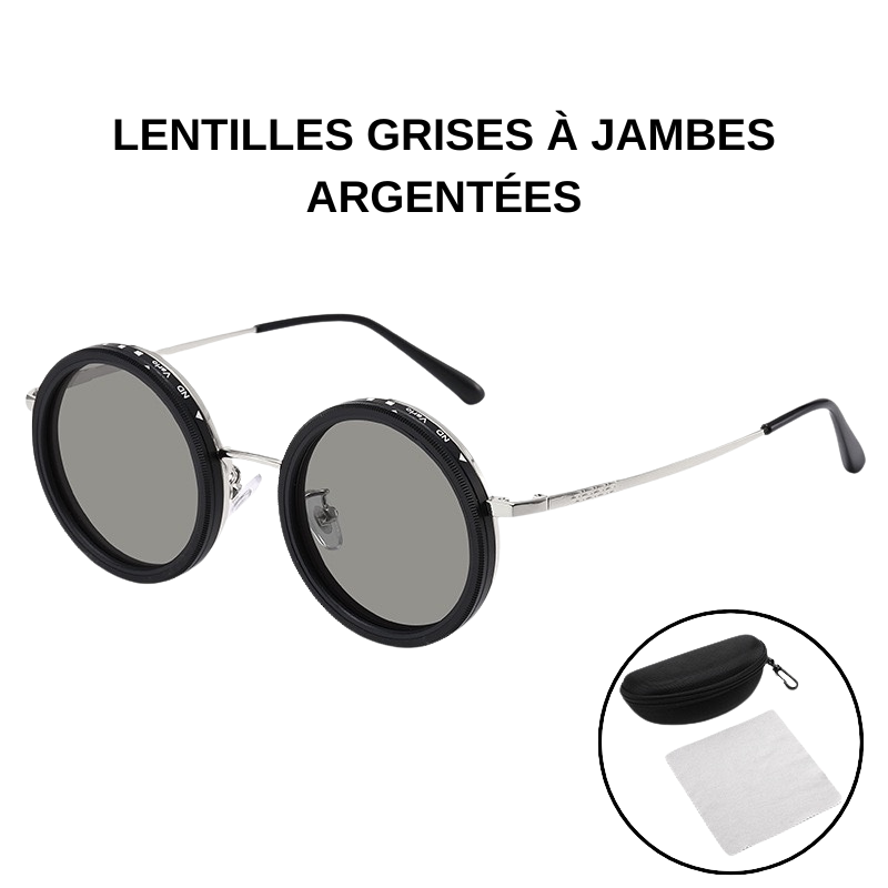 Lunettes rondes ND réglables 2025