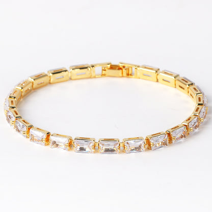 Bracelet zircon éclat tendance femme