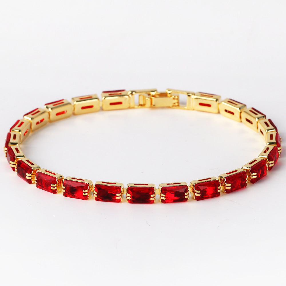 Bracelet zircon éclat tendance femme